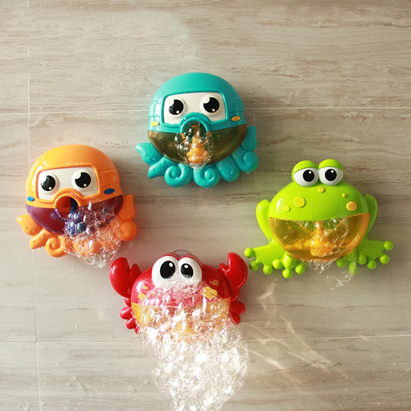 Детские игрушки для ванной Имитация краба пузырьковая машина музыкальная Ванна