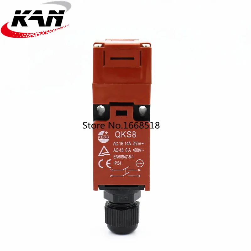 KEDU QKS8 AC 250 V/400 V 15/14A/8A IP54 переключатель блокировки безопасности для высокой эффективности длительный срок службы энергосберегающие безопасные дверные переключатели