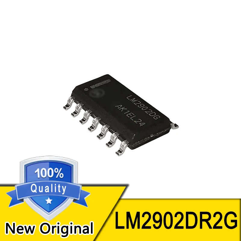 10 шт./лот новый оригинальный завод LM2902 SOP 14 LM2902DG LM2902DR LM2902DR2G в наличии|Интегральные