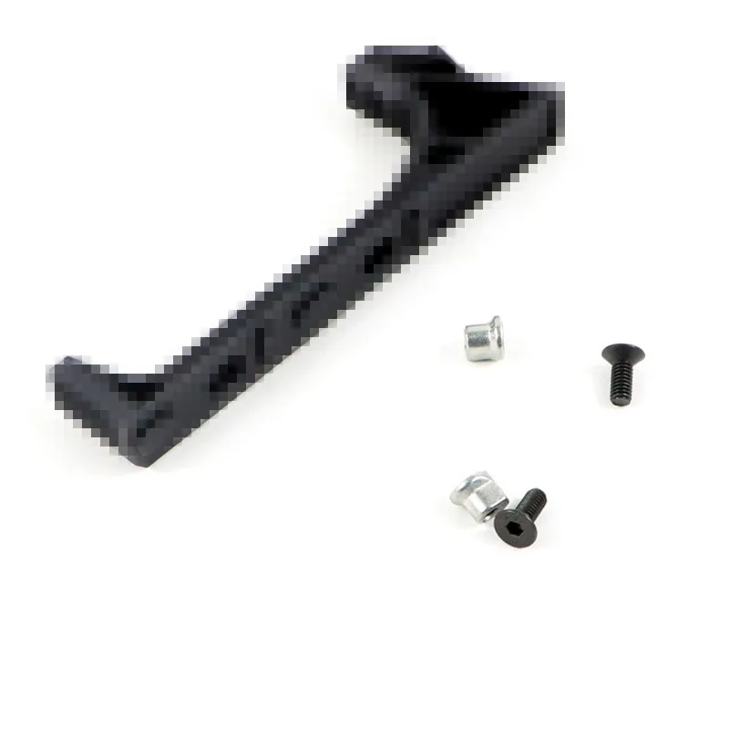 

Black/Red Color_Aluminum Handstop Tactical M-lok Keymod Style Hand Stop Kit Ultralight Anoidzed Free Shipping