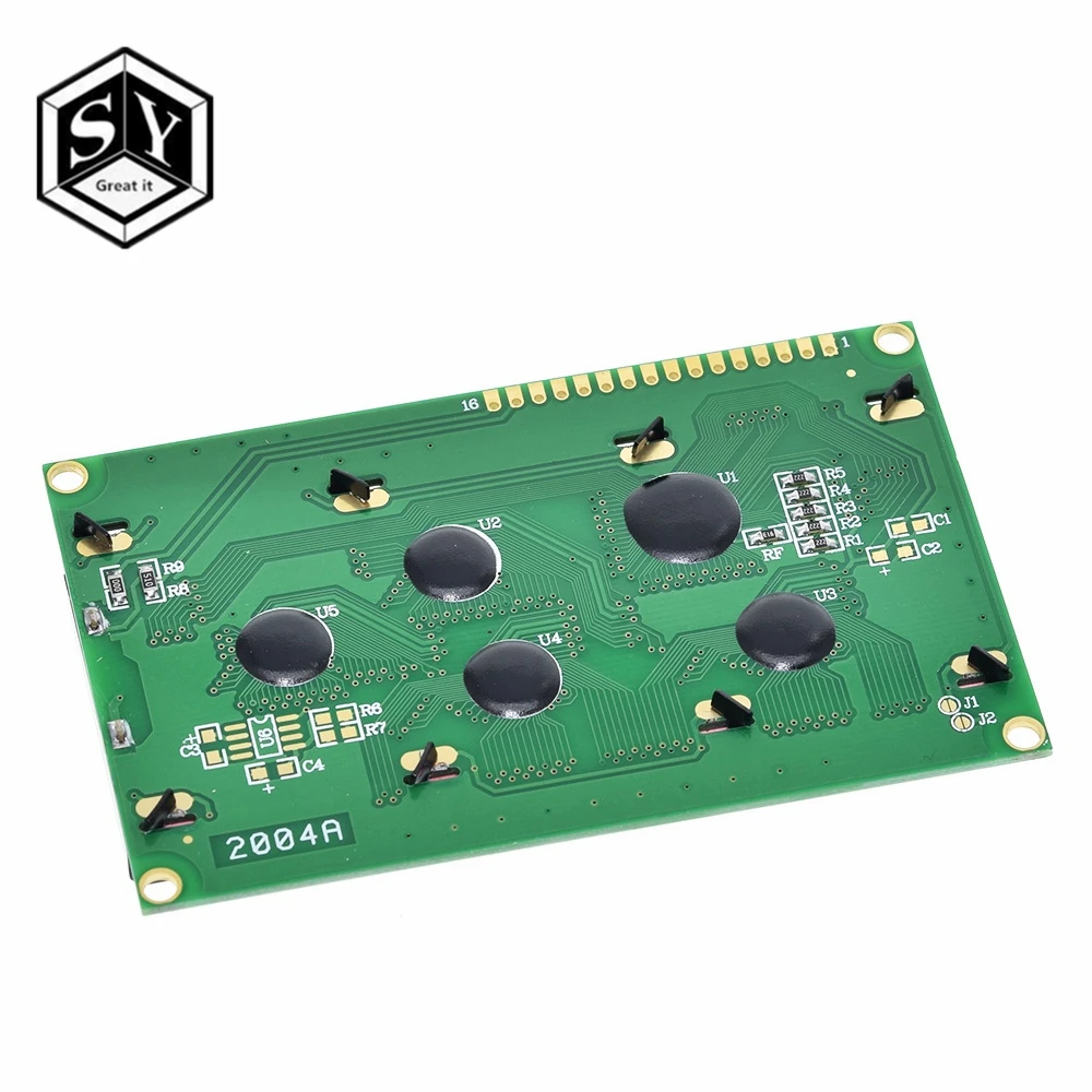 Плата lcd 2004 20*4 lcd 20X4 5V синий/зеленый экран lcd 2004 Дисплей lcd модуль lcd 2004