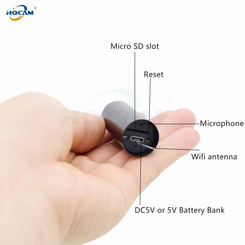 HQCAM Wifi Аудио Micro sd карта Wi Fi 1080P камера мини велосипед мотоцикл полицейский шлем
