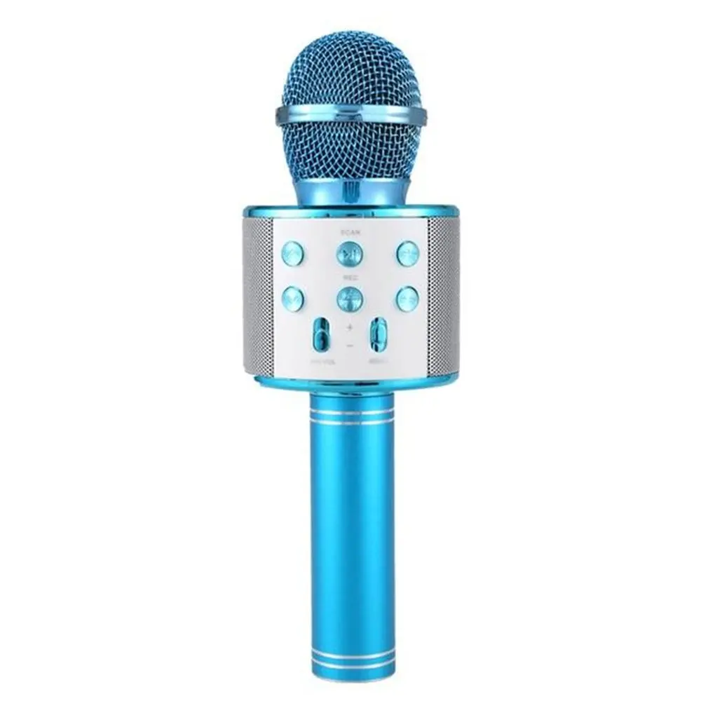 

KTV Wireless Karaoke Handheld Microphone USB Player Mic Speaker Portable Christmas Birthday Home Party