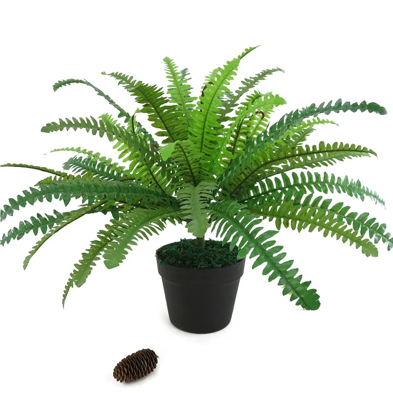 Искусственный папоротник трава зеленое растение искусственный персидские