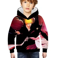 japanese anime hoodie childrens cartoon sweatshirt autumn and winter childrens anime hoodie 4 14 y boys girls casual sweater
