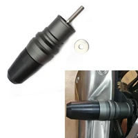 exhaust anti drop ball silencer slider for kawasaki z900rs 2018 2019 bmw g310gs 20172018 2019 2020 motorcycle aluminum black