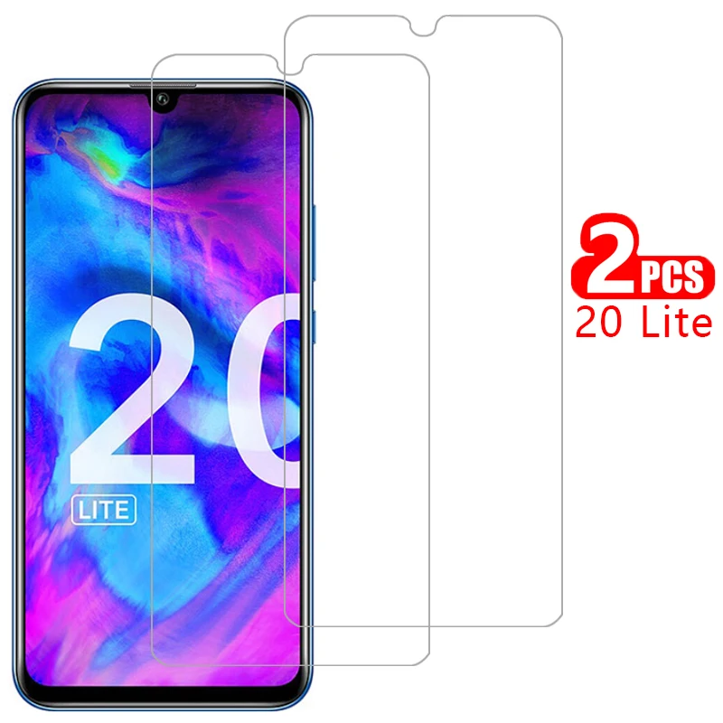 

screen protector tempered glass for huawei honor 20 lite case cover on 20lite light protective coque bag huawe honer onor honr
