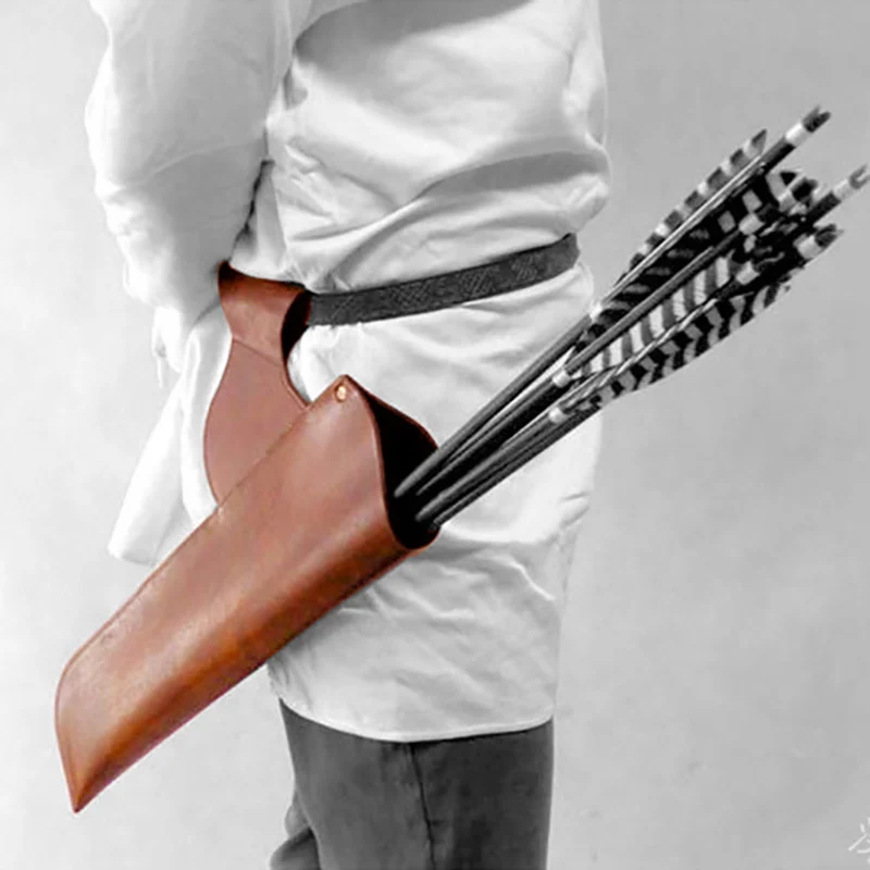 Средневековый Кожаный поясной ремень для стрельбы из лука кверр аворийский Archer