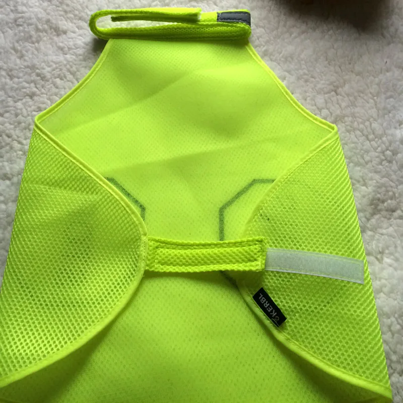 Куртка для собак светоотражающий жилет флуоресцентная Защитная куртка жгут
