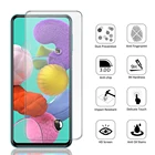 Для Samsung Galaxy A01 A11 A21 A31 A41 A50 A51 A60 A71 A80 A91 закаленное стекло для защиты экрана телефона на стеклянной защитной пленке