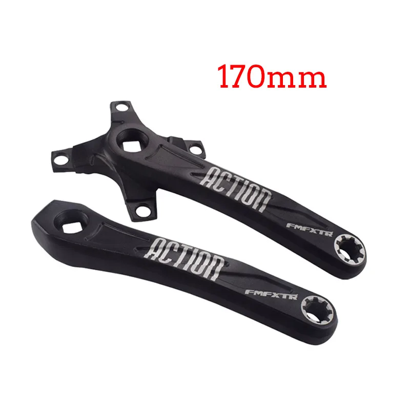 Crank CNC велосипедный Кривошип IXF BCD104 цепная система для MTB 170 мм горный велосипед 3X10 S/2X10 S/2X11 S кривошипный комплект - Цвет: Crank