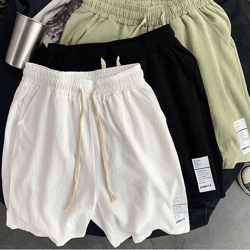 

Ultra thin cotton shorts men's leisure home ice silk air conditioning pants summer beach pants fat size 5 pants 2021