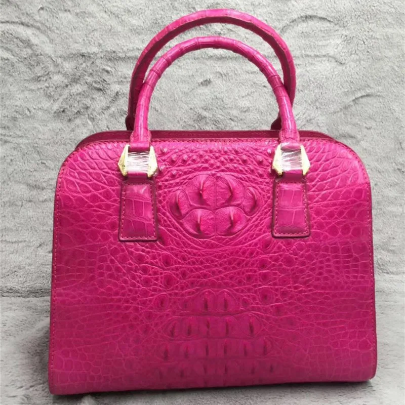 Модная дизайнерская настоящая крокодиловая кожа Женский рабочий кошелек сумка