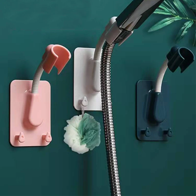 Держатель для душа без перфорации в форме цветка Вибрирующая насадка