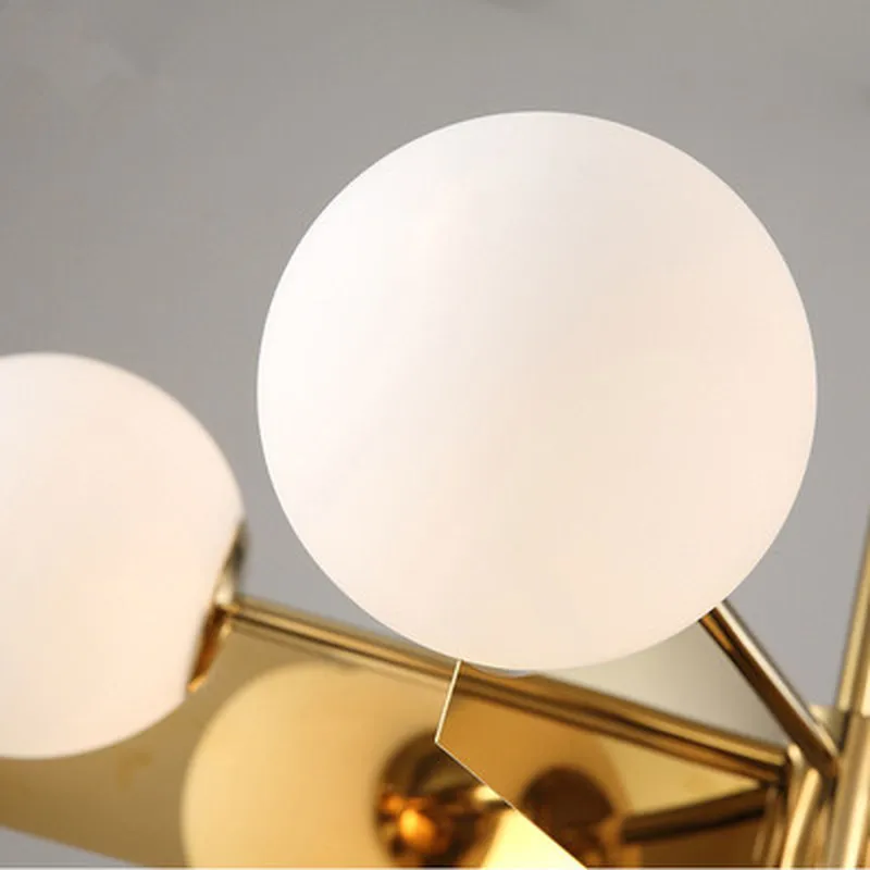 

Nordic Lustre Plate Gold Metal Led Chandelier G9 Luminaria Glass Globe Pendant Chandelier Indoor Lighting Led Lampapras Fixtures