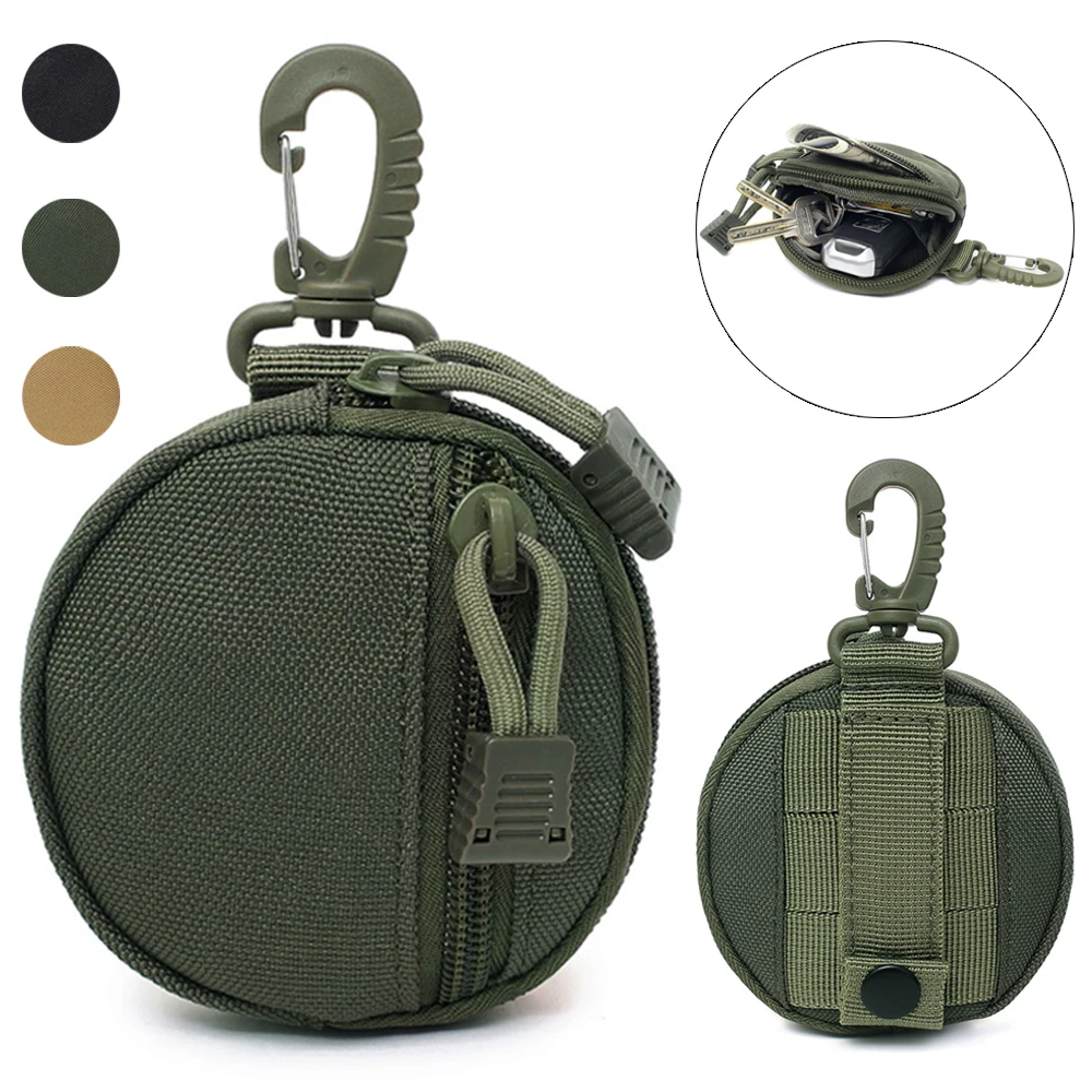 

Z30 Tactical Wallet Pocket 1000D Military Accessory Bag Portable Mini Money Coin Pouch Keys Holder Waist Bag for Hunting Camping