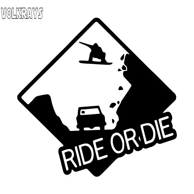 Accessories Reflective Waterproof Vinyl Decal Black/white,15cm*15cm