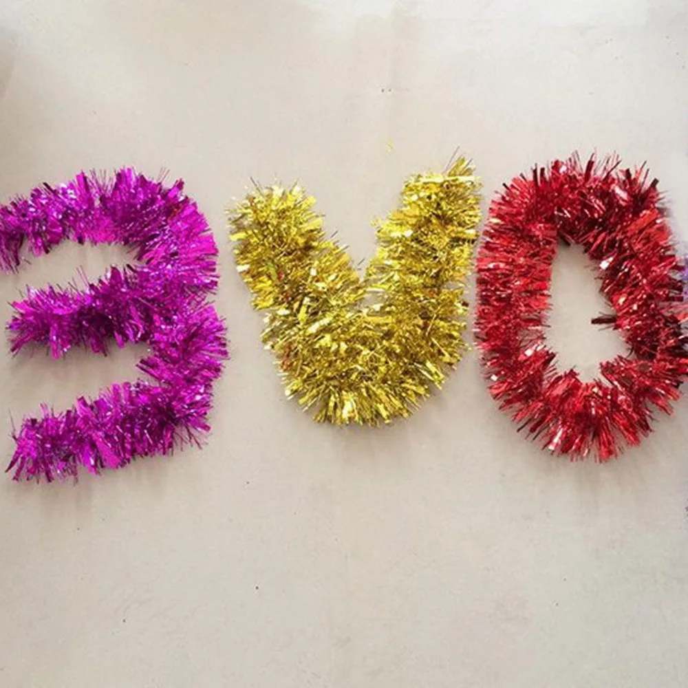 2 м красочная гирлянда украшение для рождественской елки принадлежности