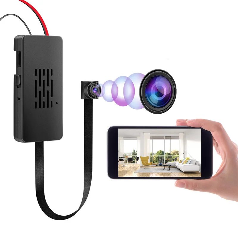 Мини-видеокамера QZT Wi-Fi датчик движения маленькая IP-камера безопасности