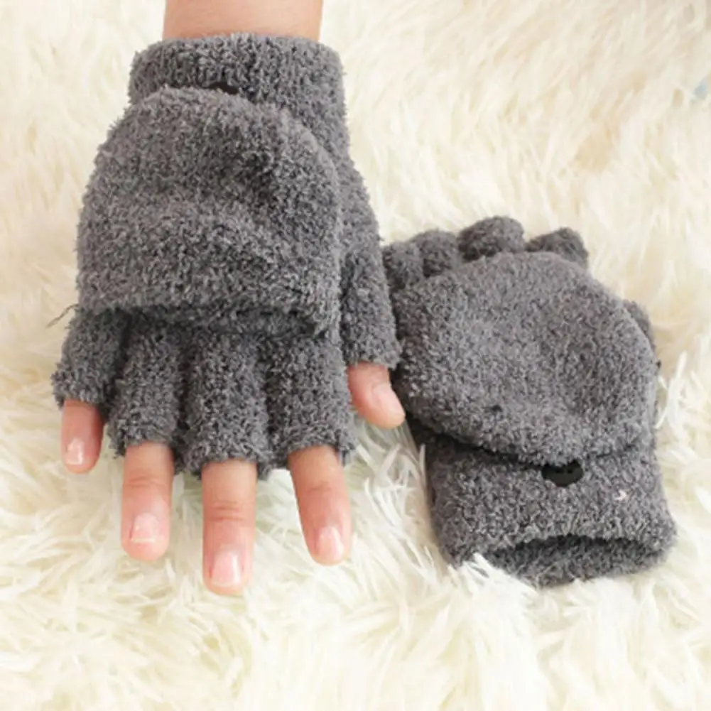 

1 пара, перчатки унисекс из кораллового флиса