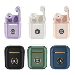 wireless tws bluetooth headphones j88 in ear buds waterproof earphones with microphone video gamer headset for mobile phone free global shipping
