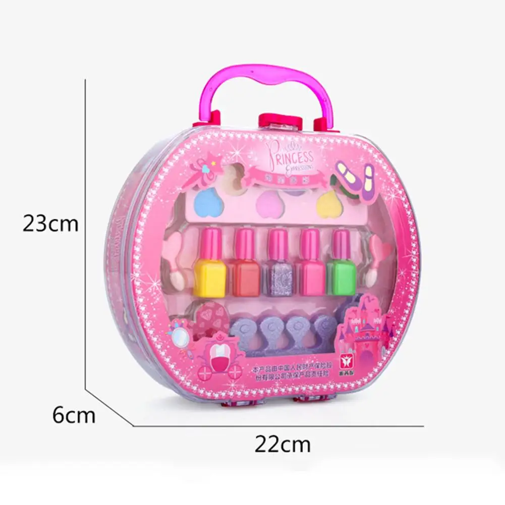 Детская Косметическая игрушка сумочка коробка для хранения девочек сценический