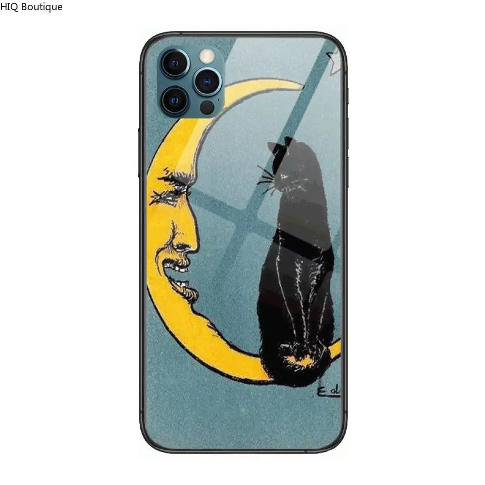 

Popular Sun Moon Fashion Phone Case cover For OPPO A91 9 83 79 92s 5 F9 A7X Reno2 Realme6pro 5 black tpu cell cover