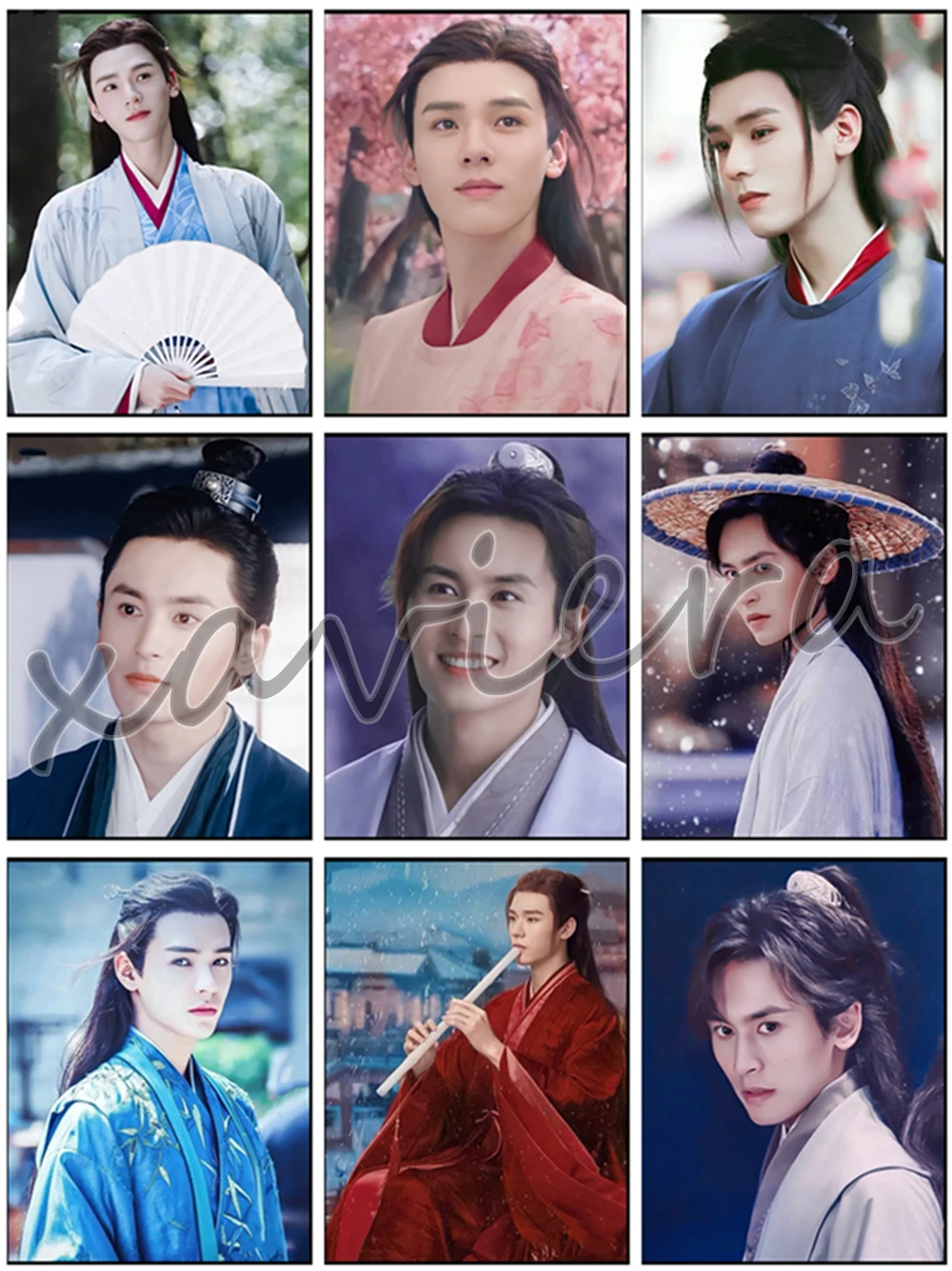 DIY 5D Diamond Painting Wen Kexing Full Square Drill Embroidery Chinese Ancient Tv Series Shanhe Ling Picture Cross Stitch Kit