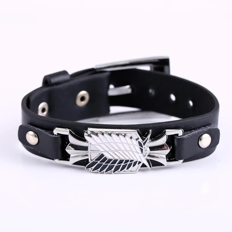 Аниме атака на титановый браслет мужские Крылья Свободы женский No Kyojin