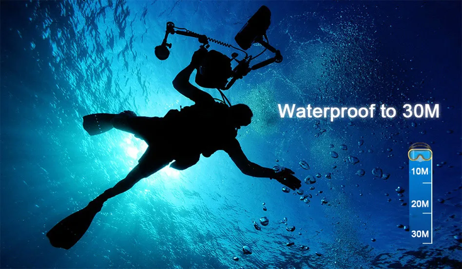 للبيع الأصلي EKEN H6S HD الرياضة عمل الكاميرا 4k 30m مقاوم للماء EIS الذهاب كاميرا رياضية