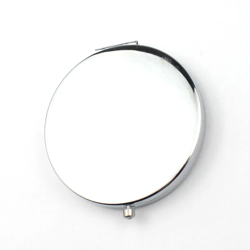 Портативное двухстороннее искусственное красочное косметическое зеркало с