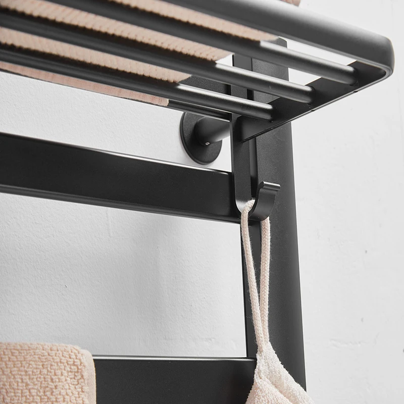 bathroom accessories electric bath towel warmer heating towel shelf rack towel holder towel dryer heated towel rail for bathroom free global shipping