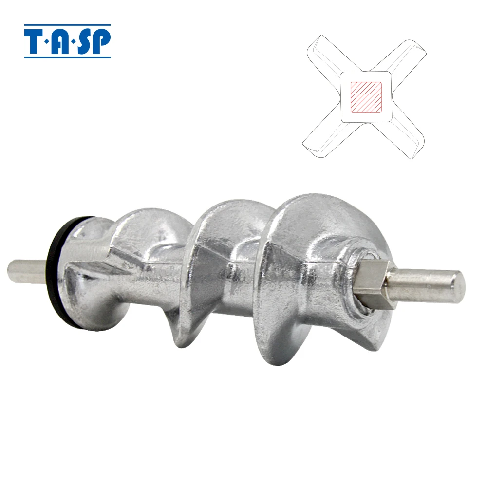 Винт для мясорубки 155 мм шнековая часть #8 односторонний нож Moulinex HV8 HV9 HV10 ME610 ME625 ME630