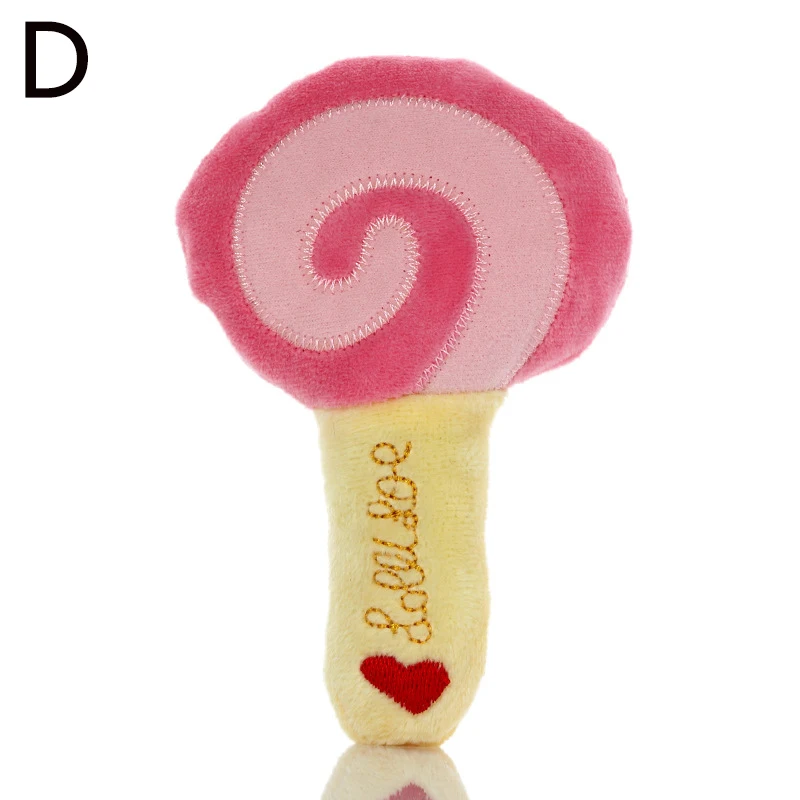 

1pc Pet Toy Fleece Squeaky Dog Cat Toys Bite-Resistant Clean Chew Toy Puppy Training Toy Banana Carrot Vegetable Pet Supplies