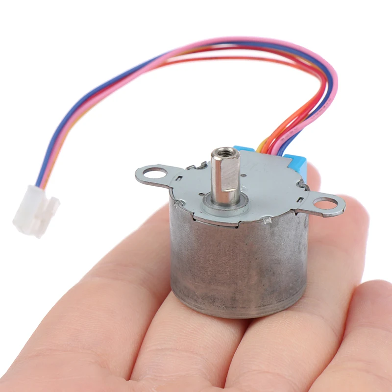 Новый 12V 24BYJ48 DC ЧПУ двигатель снижение тактовый шаговый 5 линий кабель 4 фазный с
