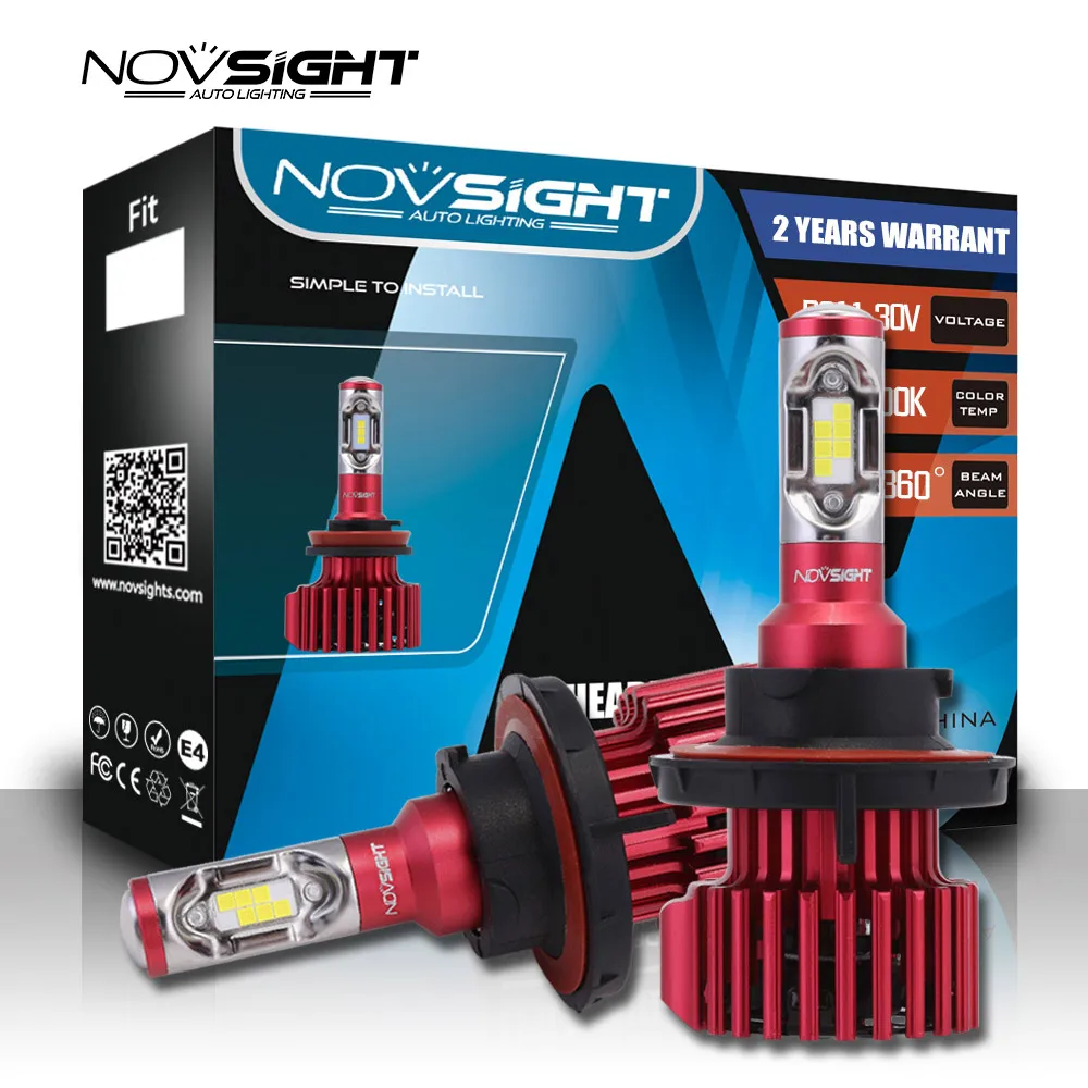 2 шт. H4 светодиодный светильник для головы автомобиля H7 9005 9006 противотуманный H1 H11