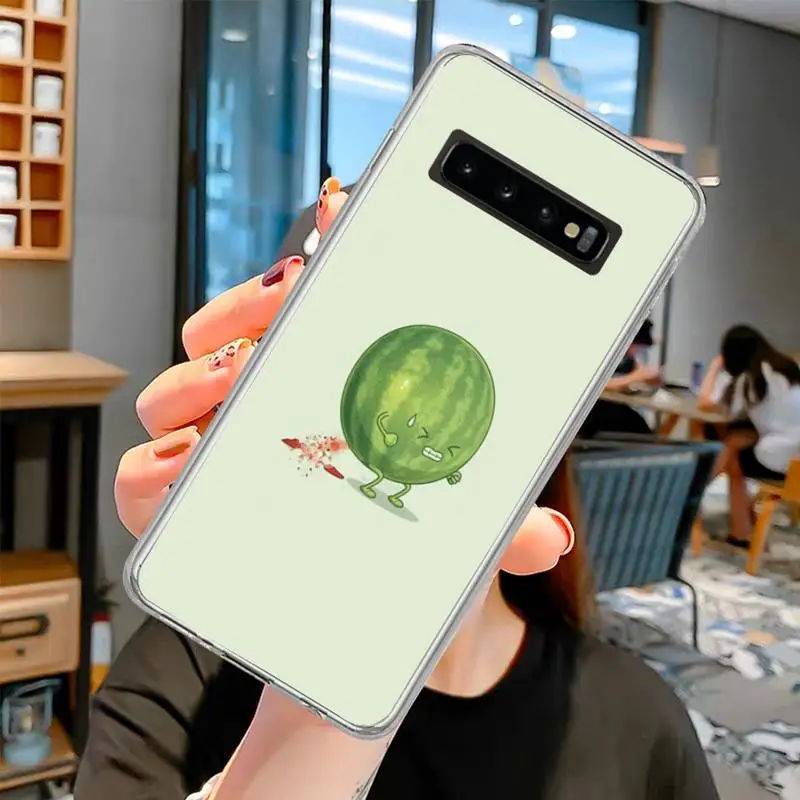 

For samsung galaxy S8 S9 S10e S20 PLUS J6 J600 Phone Cases cover cute cartoon egg luxury brand soft silicone case coque fundas