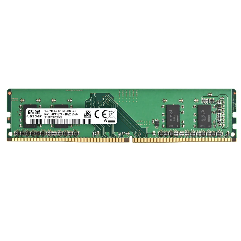 Casper Memori DDR4 4 ГБ настольный ОЗУ 2133 МГц 2400 2666 с черным теплоотвода PC4 Ram