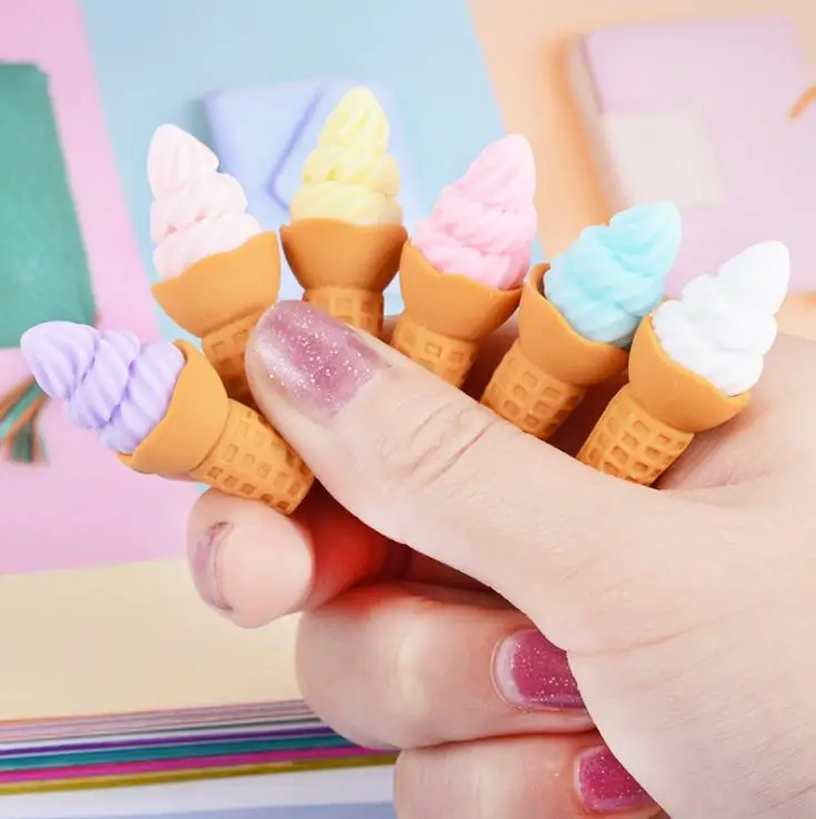 cute miniature ice cream simulation fake food resin cabochons scrapbooking for phone diy craft embellishment accessories free global shipping