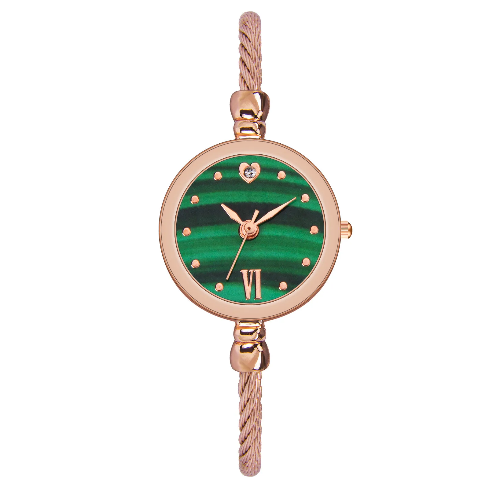 

Fashion Style Women Watches Rose Gold Magnetic Ladies Watch Dress Simple Watch And Bracelet Set Womens Zegarek Damski