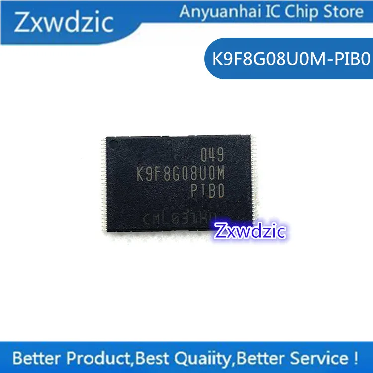 

2pcs 100% New Original K9F8G08U0M-PIB0 TSOP-48 Memory Chip K9F8G08U0M PIB0