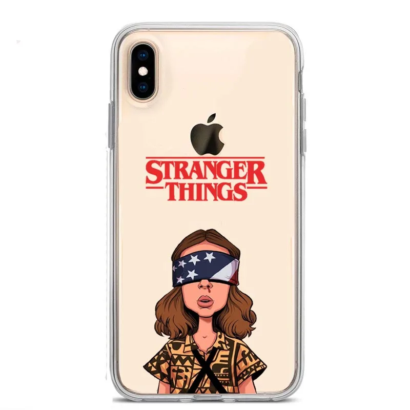 Stranger things Сезон 3 Мягкий Силиконовый ТПУ чехол для телефона чехол для iPhone 8 7 6 6S Plus X XS MAX 5 5S SE XR Американский ТВ Coque Capa