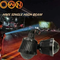 dlandown hms single high beam led projector lens led fog lights 25w power with evil eye