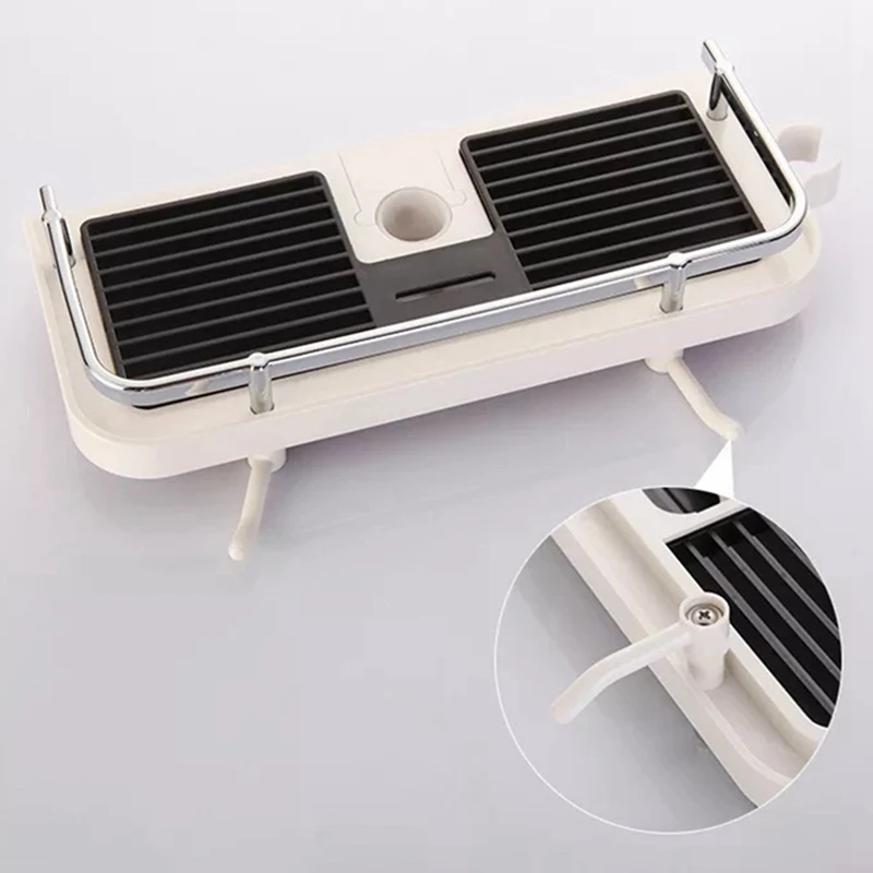 Полки для душевой кабины стойка хранения органайзер лоток шампуня одноуровневый