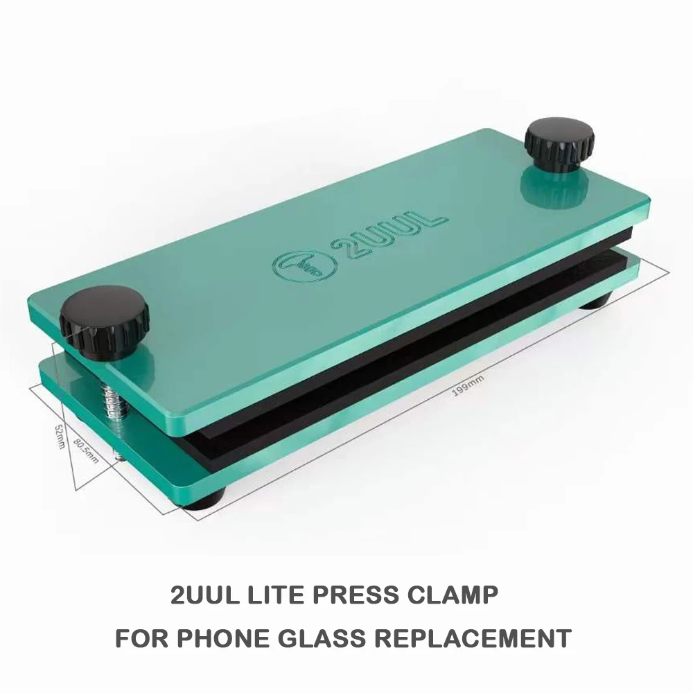 

2UUL Universal Metal Fixture Press Clamp Mold for iPhone Samsung Android Phone LCD Screen Glass Back Cover Replacement Tools