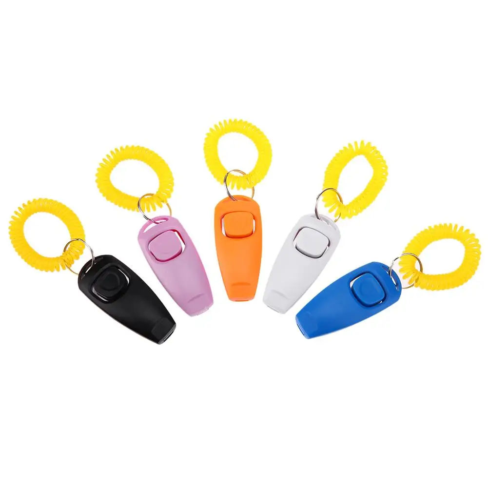 Pet Training Device Whistle Dog Products Clicker Guide Tool Trainer Aid for Household Animal Dogs Accessories | Дом и сад