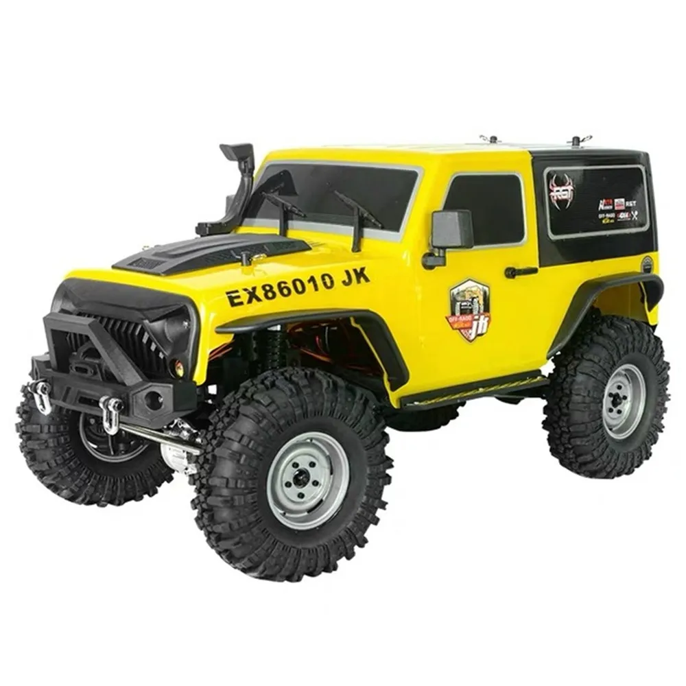 

RGT EX86010-JK 1/10 4WD 2,4G 4x4 внедорожник Радиоуправляемый автомобиль водонепроницаемый грузовик RTR модели автомобилей Гоночная машина с дистанционн...