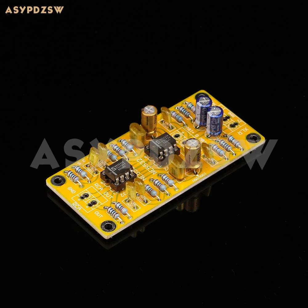 Готовая плата LG139 Mono NE5532 сбалансированная к односторонней сверхнизкой искажения