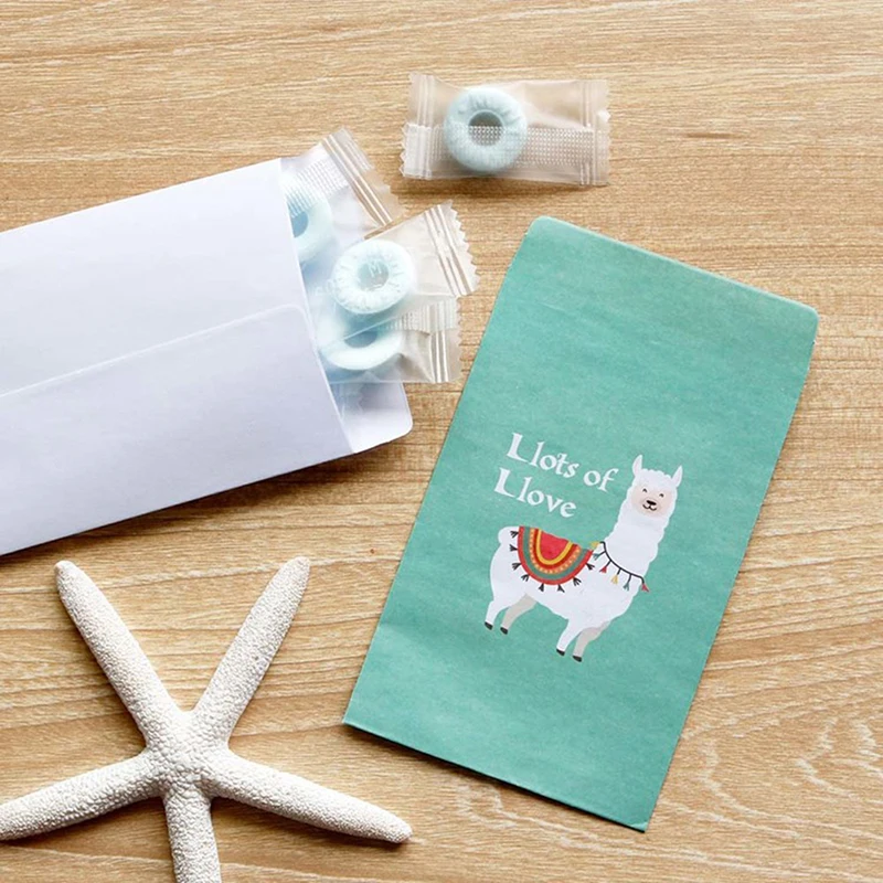 10 шт. подарочные мини-пакеты из ламы крафт-конверты ручной работы вечерние пакеты