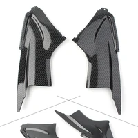 carbon fiber abs plastic motorcycle side air duct cover fairing insert part for yamaha yzf r6 2003 2004 2005